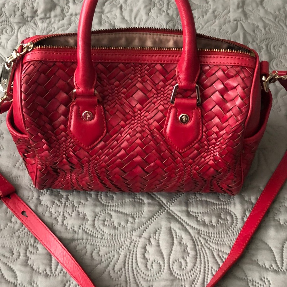 Cole Haan dark pink purse